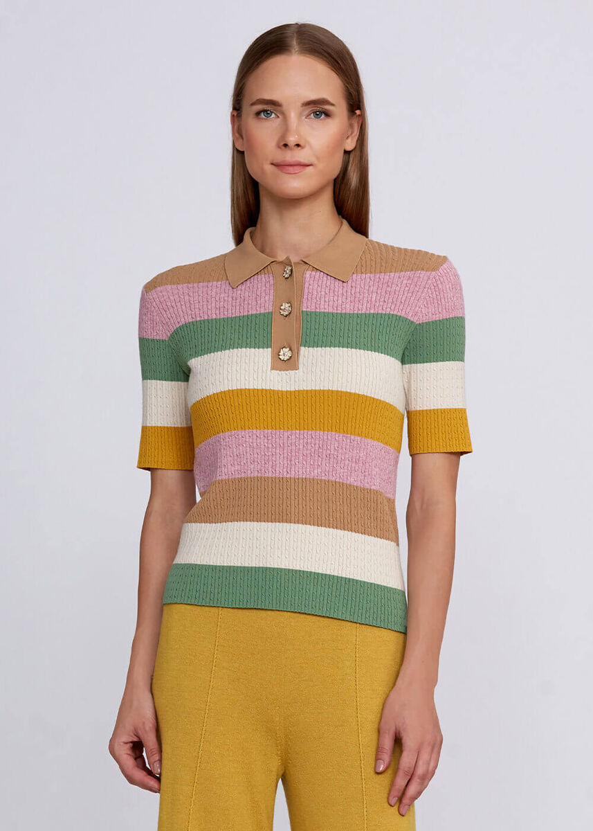 Multicolor Knit Top deals